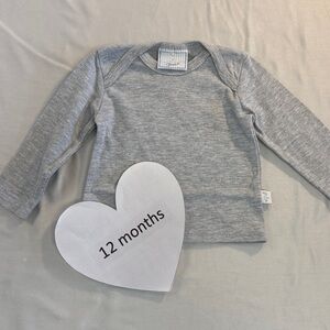 Duck Duck Goose - Cozy Grey Long Sleeve Kids Tee